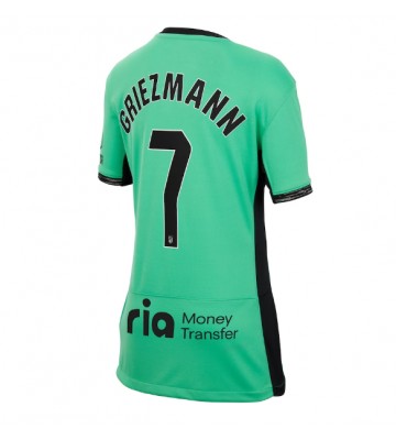 Atletico Madrid Antoine Griezmann #7 Koszulka Trzecich Kobiety 2023-24 Krótki Rękaw
